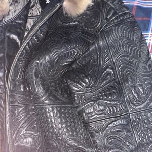 AL WISSAM LEATHER JACKET